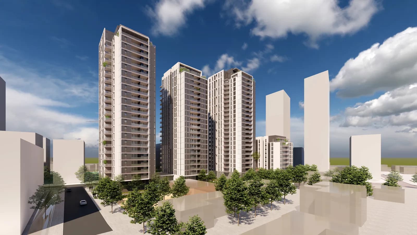 תמונת אתר בנייה של מתחם שלמה המלך בלוד